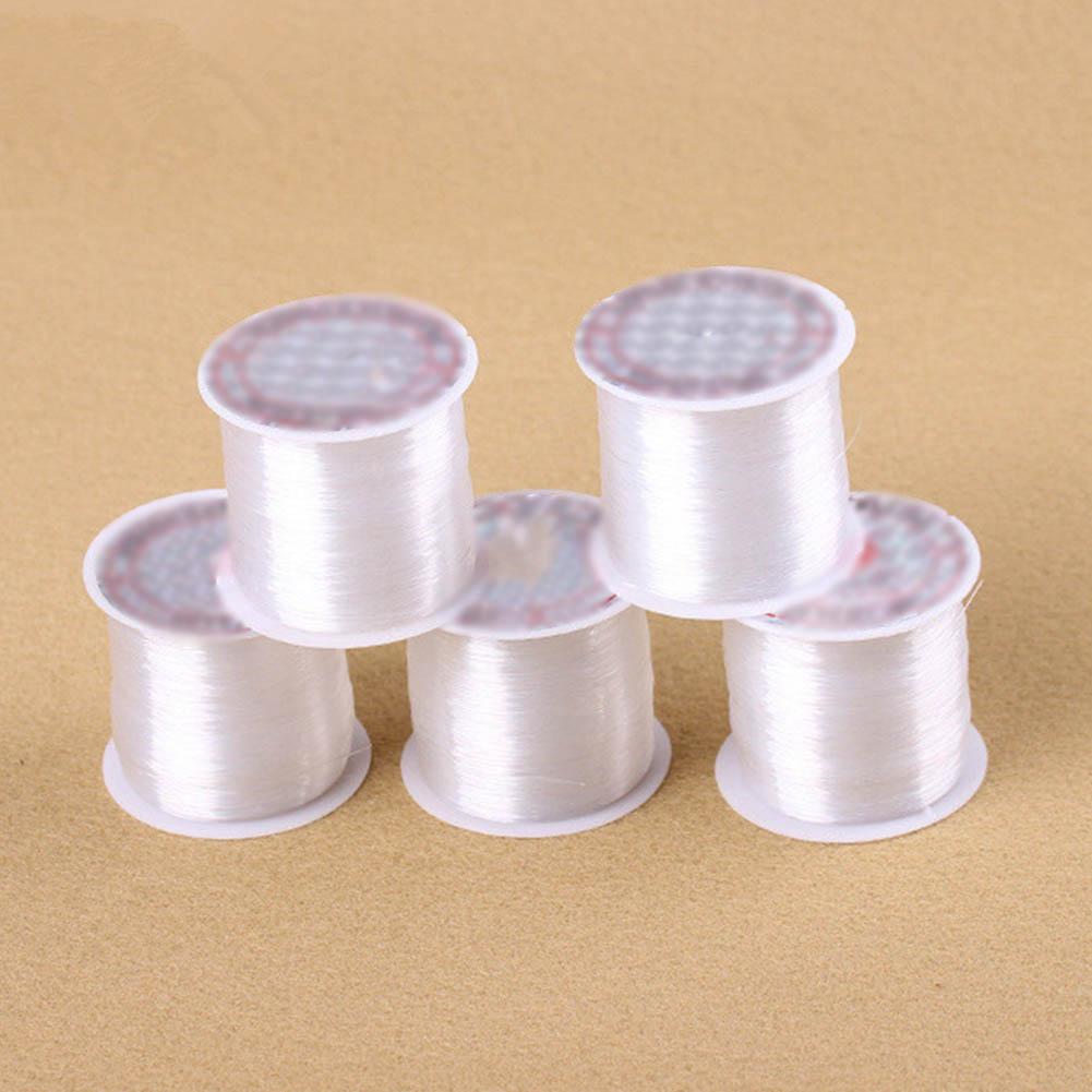 Elastic Cord Perlen faden Stretch String Faser Bastel linie für Schmuck herstell