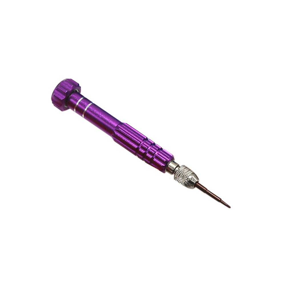 Multi-purpose Cell Phone Repair Kit 5-in-1 Screwdrivers Set Replacement for iPhone 5 Cutter Heads: purple