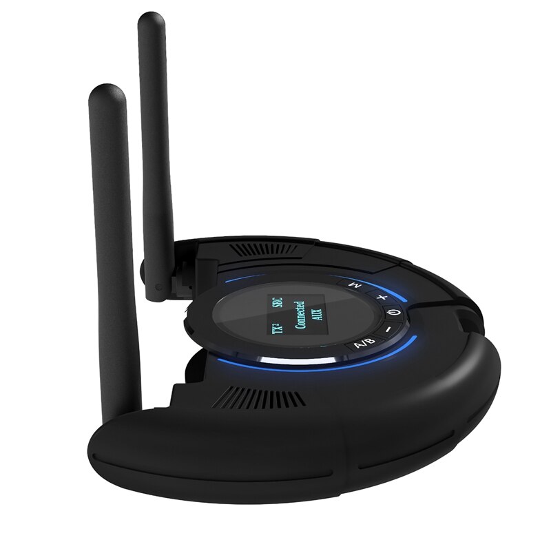 Bluetooth Receiver Transmitter 2 in 1 CSR8675 Bluetooth 5.0 Adapter Sn Display APP Control