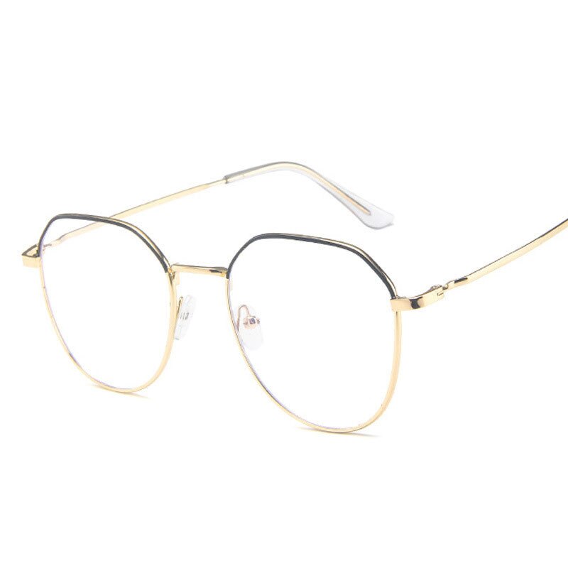Ahora polygone-monture de lunettes Anti lumière bleue, pour hommes et femmes, monture de lunettes, pour jeux informatiques, monture de lunette optique