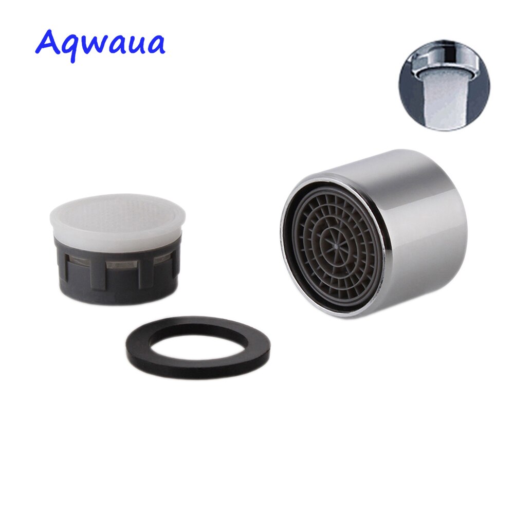 Aqwaua Faucet Aerator 22MM Female Thread Full Flow Crane Nozzle Attachment Bubbler Tap Filter Accessories fro Bathroom