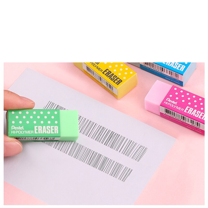 2Pcs Pentel Leuke Gum ZEH-05 Kleur Candy Kinderen Studenten Tekening Potlood Test Speciale Gum Niet Giftig Beveiliging 5 kleuren