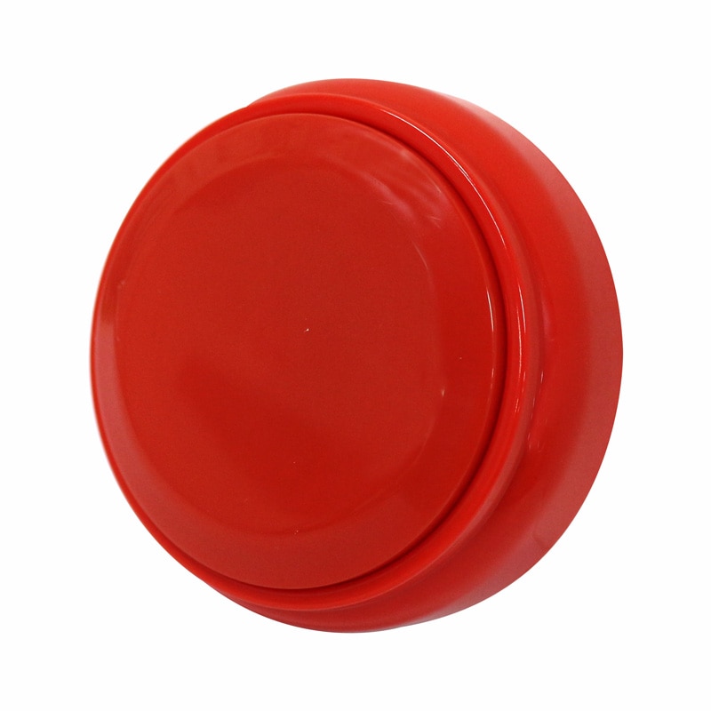 All white or red M5 button for DIY, Cover Recordable 30s Talking Button Sound Button Answer Buzzer