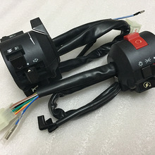 Moto styret bryter til honda cbt 125 tilbehør horn bryter elektrisk start bryter 125cc styr bryter montering