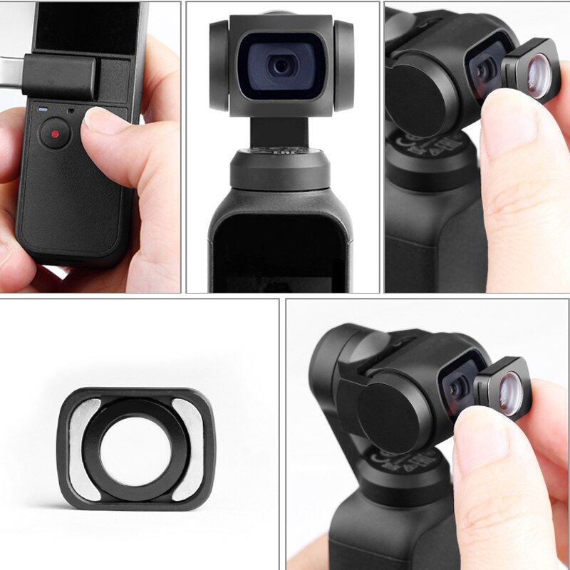 Mini Draagbare Magnetische Macro Lens Accessoires Voor Dji Osmo Pocket DOM668