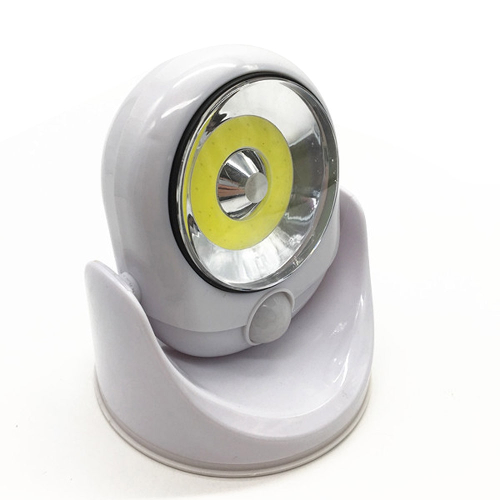 Sensor Light Swivels 360-Degrees Light Cordless Motion Activated Sensor LED Light Lighting #25