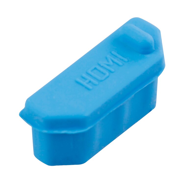10 Stks/pak Silicone Anti Dust Plug Stopper Universele Stofdicht Usb-poort Hdmi Interface Cover Voor Laptop Pc
