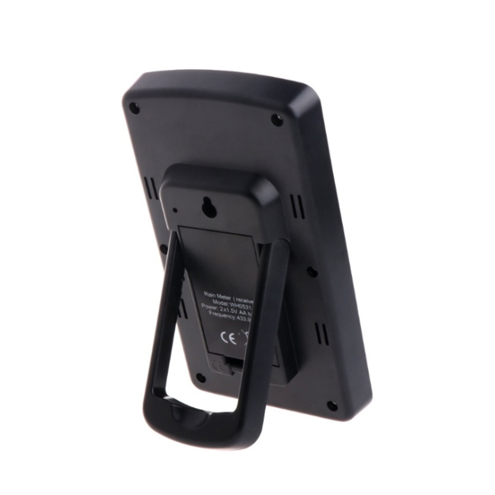 Home Sensor Portable Rain Gauge Outdoor Plastic Practical Garden Wireless Measurement Tool Digital Weather Instrument Indoor