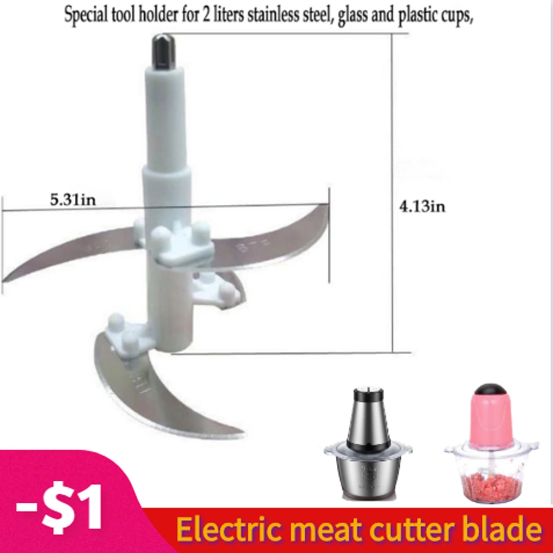 Electric meat grinder accessories multifunctional electric meat cutter mixer accessories blade