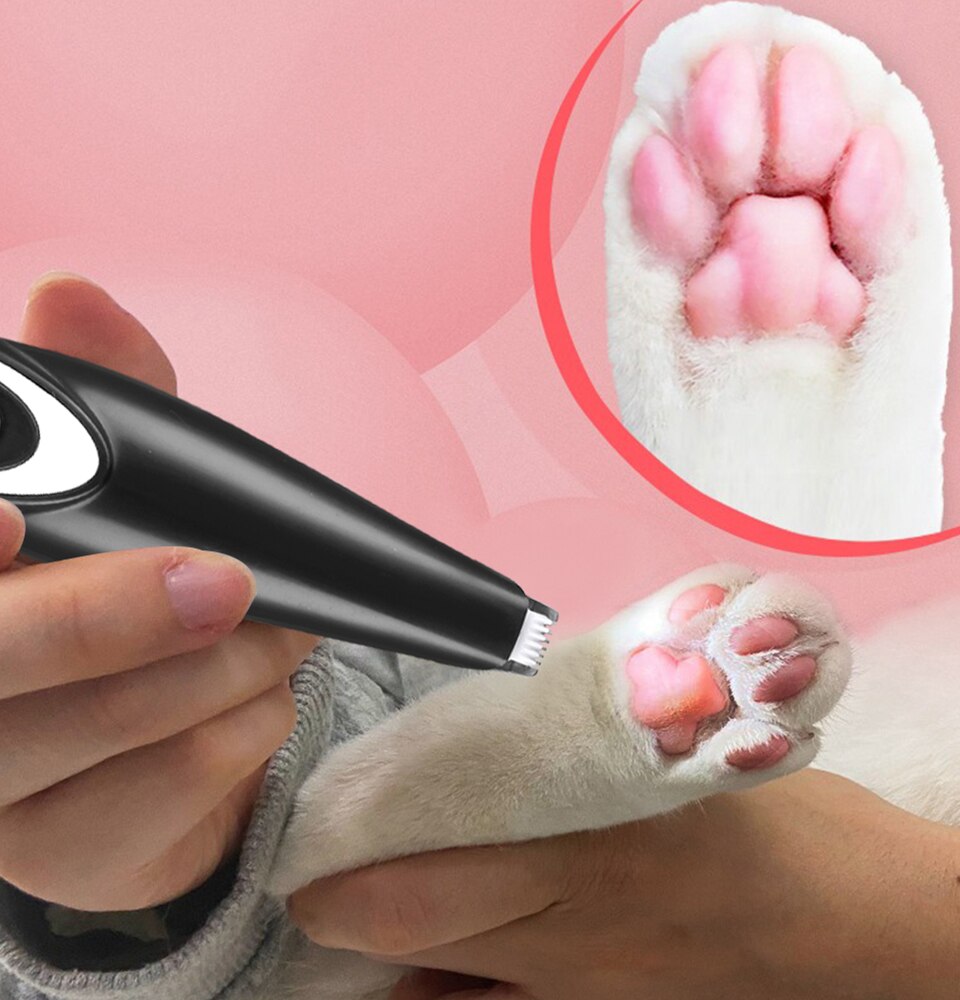 Hond Clippers Professionele Huisdier Voet Tondeuse Hond Grooming Kapper Hond Shear Butt Ogen Oor Haar Snijder Machine Remover