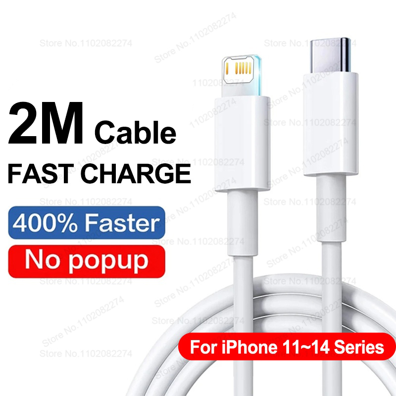 PD 35W USB C Charger For iPhone 16 15 14 13 12 11 Pro Max 7 8 Plus XR XS Fast Charging USB C Cable Date Wire Charger Accessories