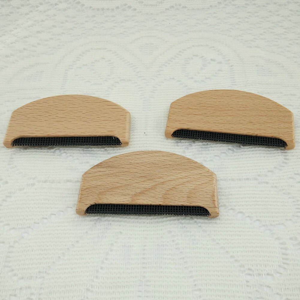 Easy Clean Fuzzy Sweater Brush Roller Wooden Lint Remover Home Use Manual Anti Pilling Portable Fabric Comb Garment Care Trimmer