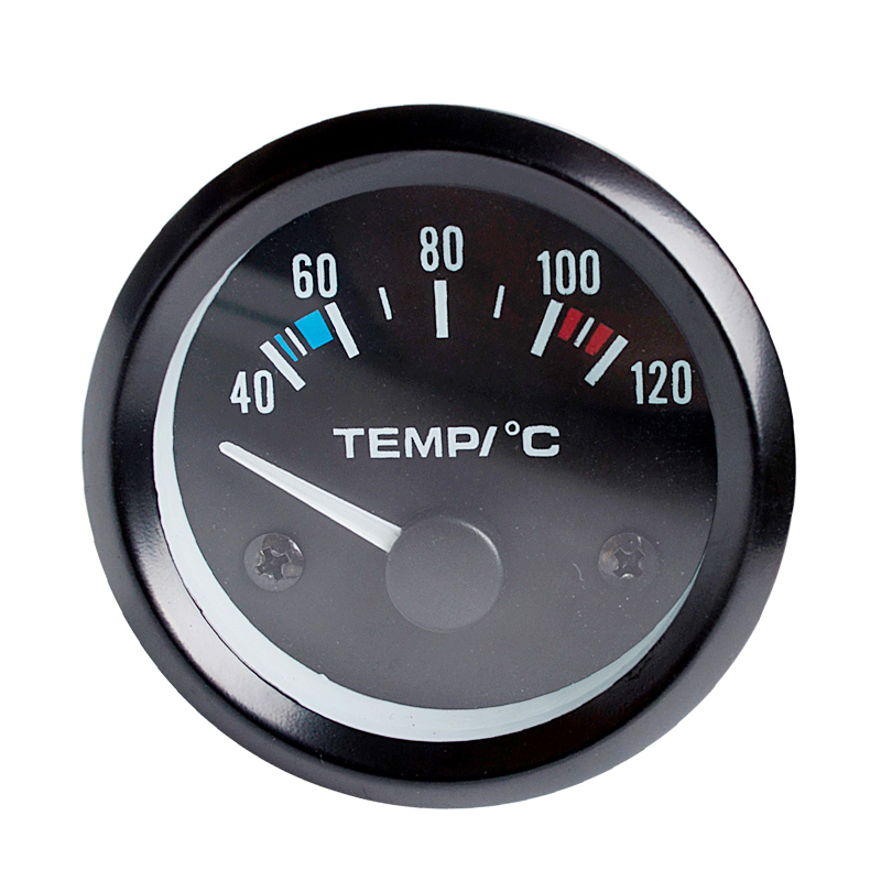 DRAGON GAUGE WaterTemp 40 ~ 120 Celsius Olie Druk 0 ~ 100PSI OilTemp50 ~ 150 Celsius 0 ~ 100 PSI VOLT BRANDSTOF 2 &quot;52mm Auto Gauge Zwart Bezel