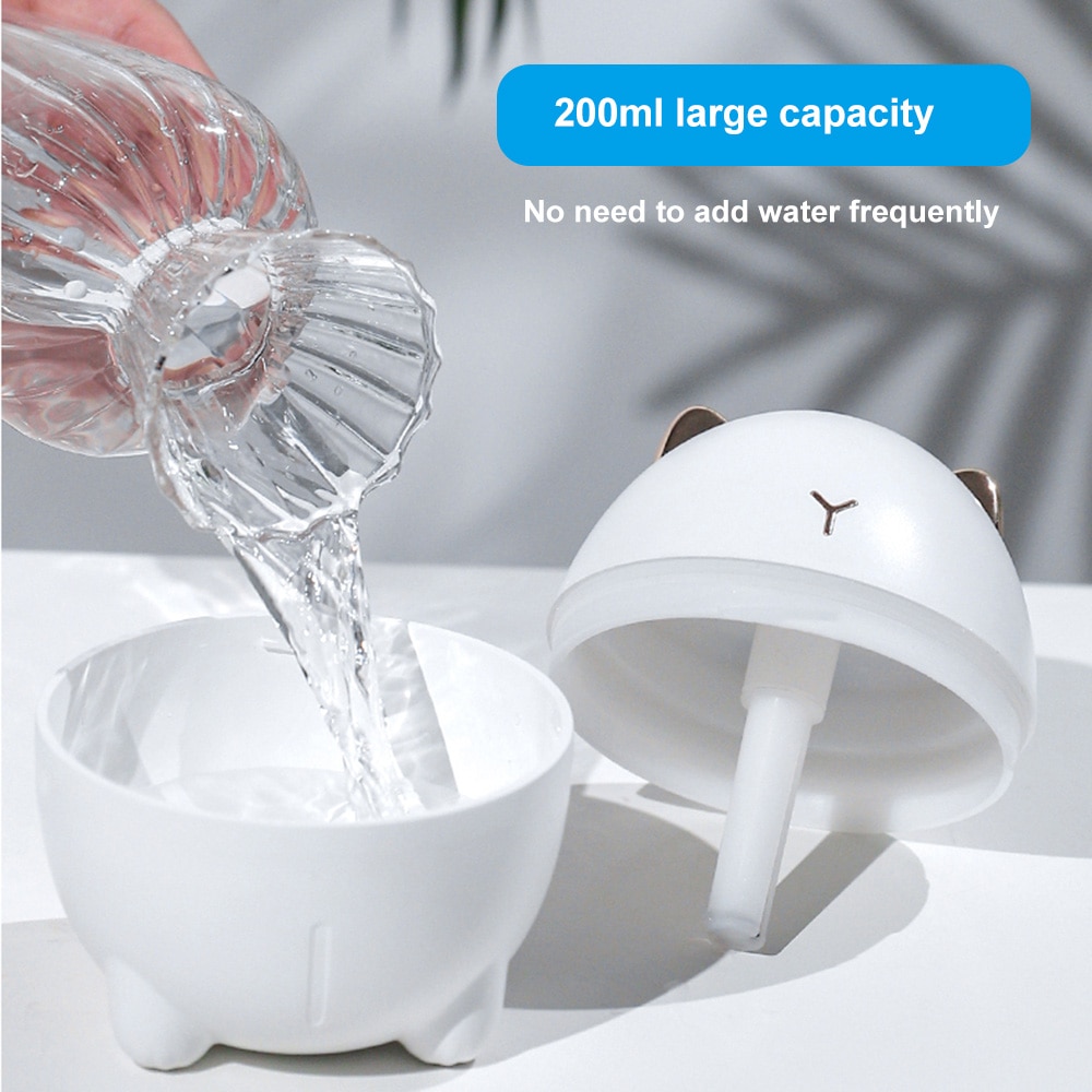 USB Mini Air Humidifier for HomeUltrasonic Air Humidifier Aroma Essential Oil Diffuser for Car Mist Maker Diffusers Air Fresher