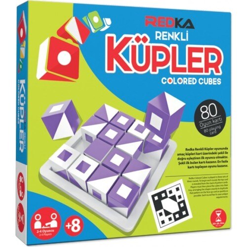 Redka Kleur Blokjes-Visuele Intelligentie Spel