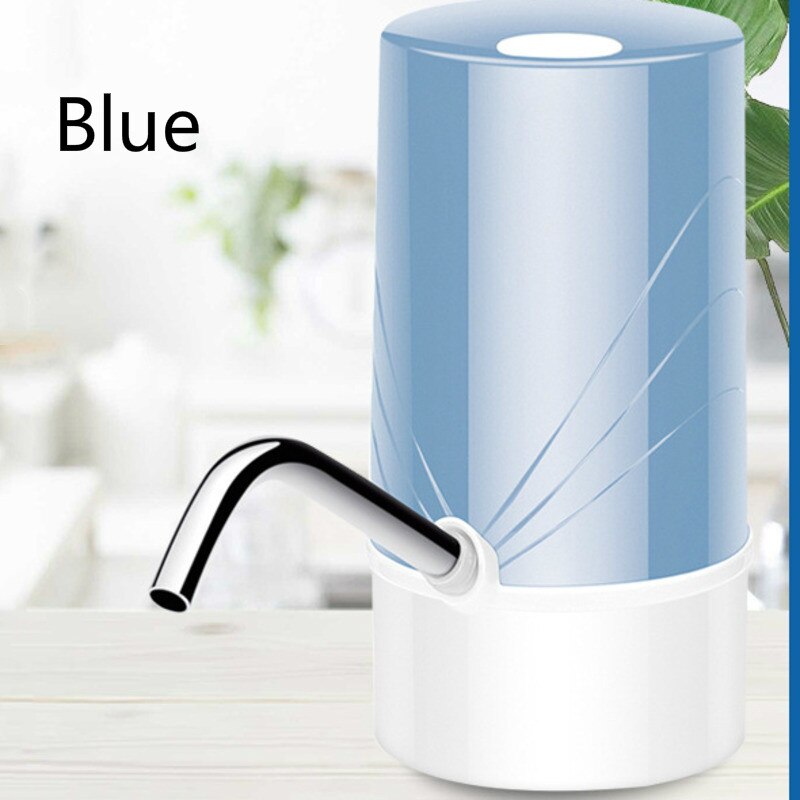 Fles Tap Dispenser Elektrische Water Dispenser Huishoudelijke Intelligente Oplaadbare Water Dispenser Automatische Water Dispenser: Blue2