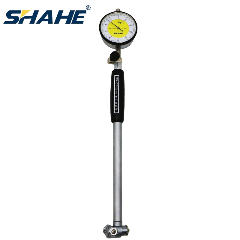 Shahe 35-50 Mm 0.01 Mm Dial Bore Gauge Center Ring Wijzerplaat Indicator Gat Diameter Micrometer Meters Binnendiameter meetinstrumenten