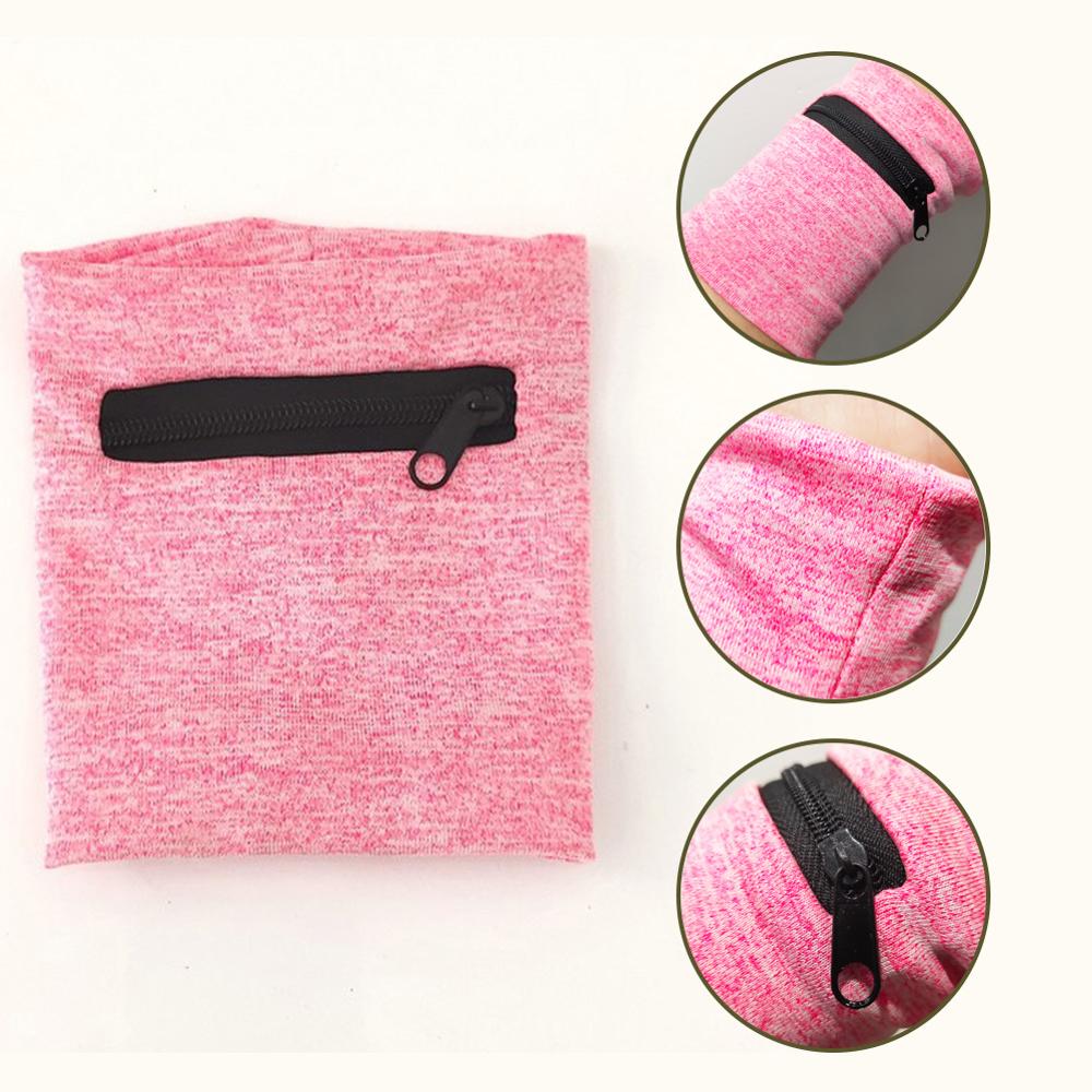 Wrist Wallet Pouch Running Sports Arm Band Bag For MP3 Key Card Storage Bag Case Badminton Basketball Wristband Sweatband