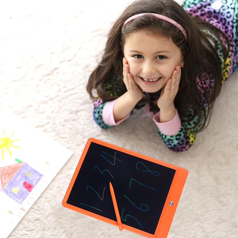 1 sæt lcd skrive tablet med pen bærbar tegnebræt graffiti skrivebræt