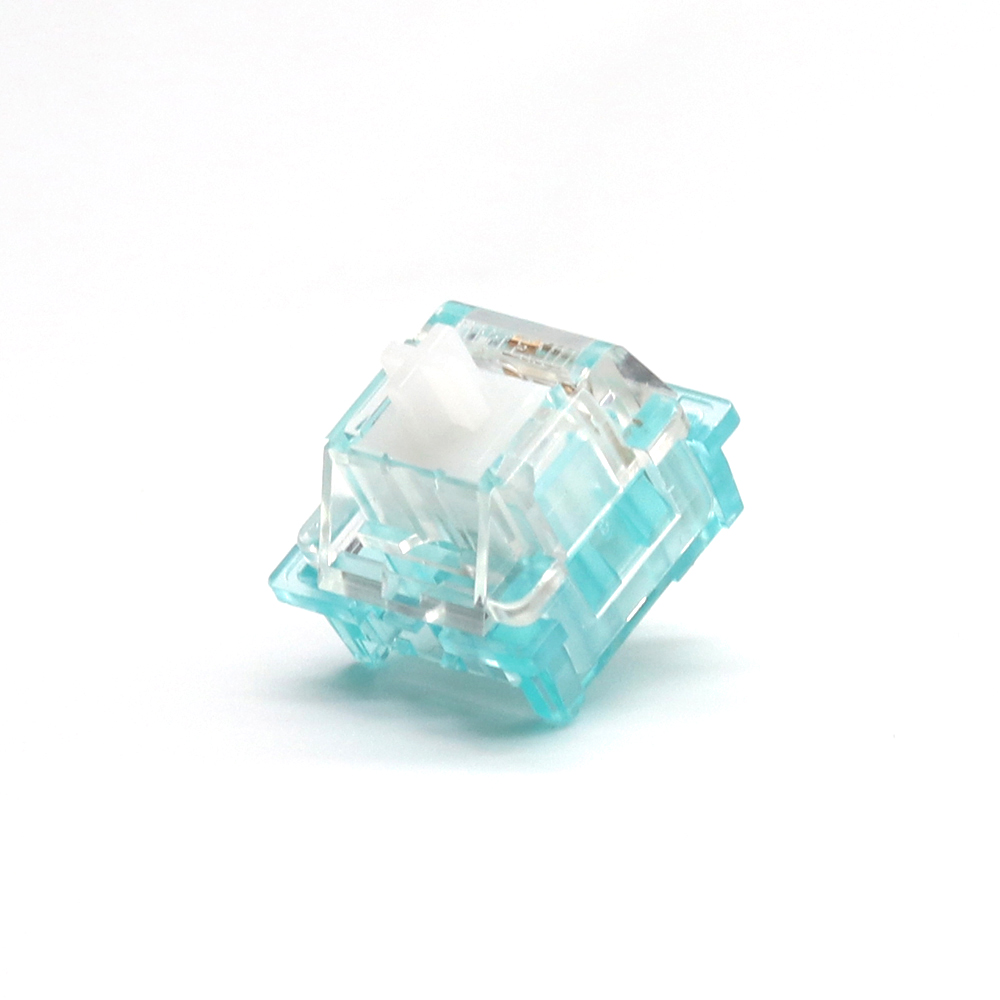 Outemu Ocean Switch para teclado mecánico, 3 pines, lineal silencioso, Clicky, 45g, 55g, RGB, SMD, teclado mecánico, interruptores MX para juegos: Marrón / Interruptor azul