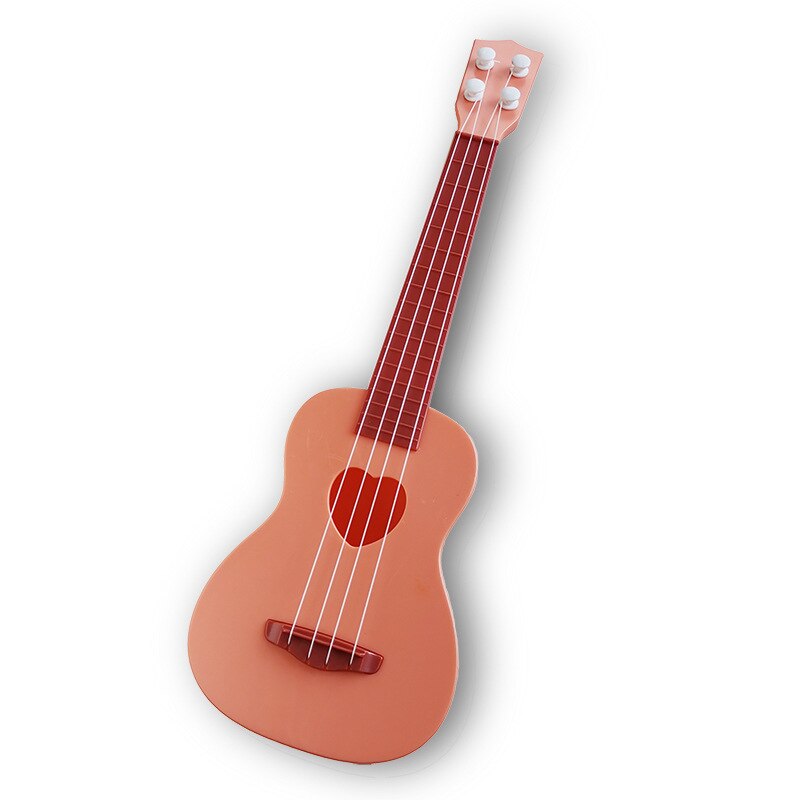 Ukulele – Instruments de musique à quatre cordes, d'anniversaire pour enfants, jouets en plastique, Mini guitare pour étudiant Uke pour débutants: C