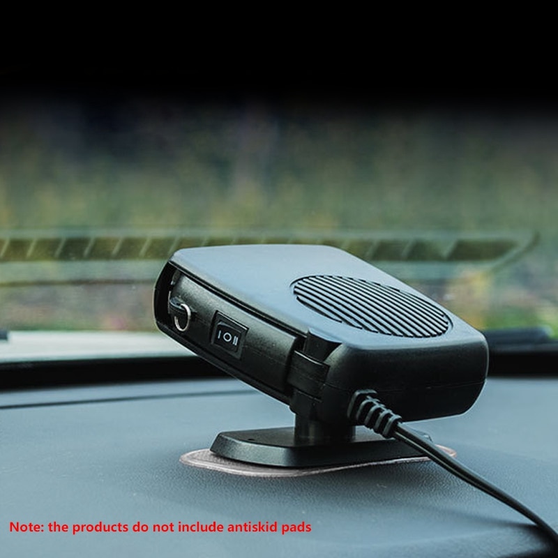 Nowy podgrzewacz samochodowy chłodnica wentylatora odmrażacz szyby przedniej 12V