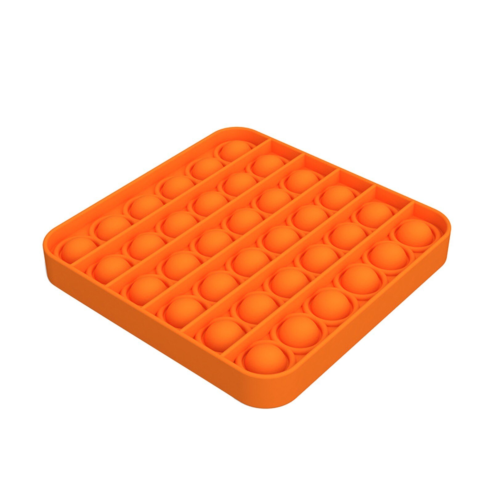 D Push Bubble Sensory Toy Autism Special Needs Stress Reliever Stress Increase Focus Educational Squeeze Toy DIY Craft Storage: OR