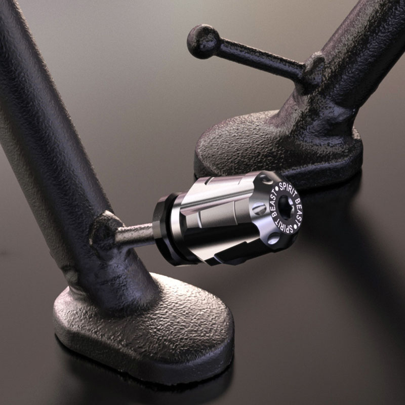 Quadro lateral da motocicleta bloco auxiliar suporte lateral kick ampliador coluna lateral bloco ampliado para honda nss350 cm300 cb400x cb400f