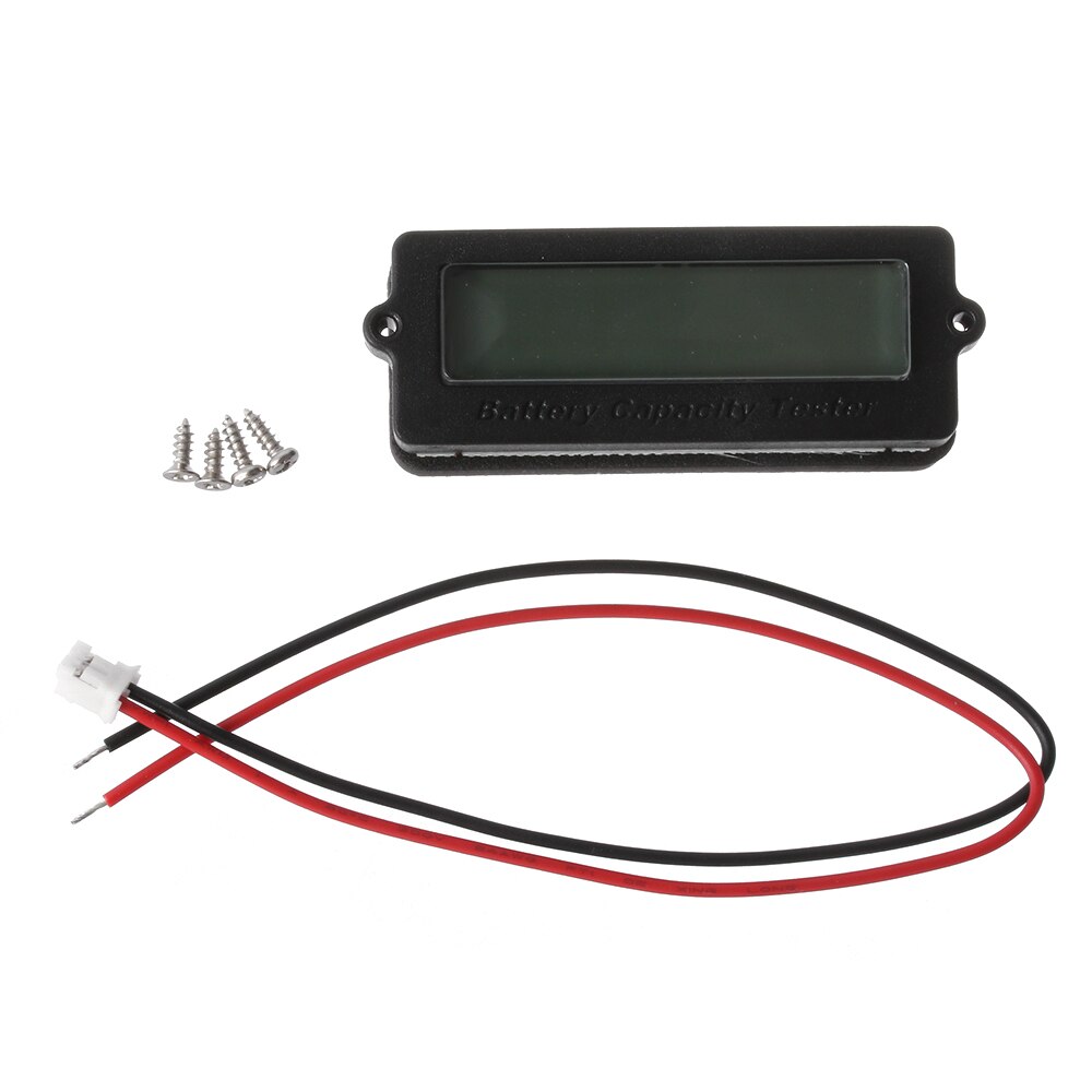 Auto 12V-48V Lead-acid Lithium Blue LCD Voltmeter Meter Car Battery Capacity Analyzer Monitor Motorcycle Tester Indicator
