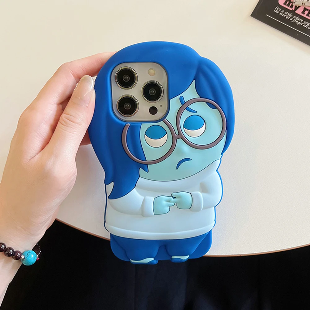Funda de teléfono Youyou con bonitos dibujos, adecuada para iPhone 16, 15, 14, 13, 12, 11 Pro Max Plus, 3D, silicona suave, anticaída: PVC