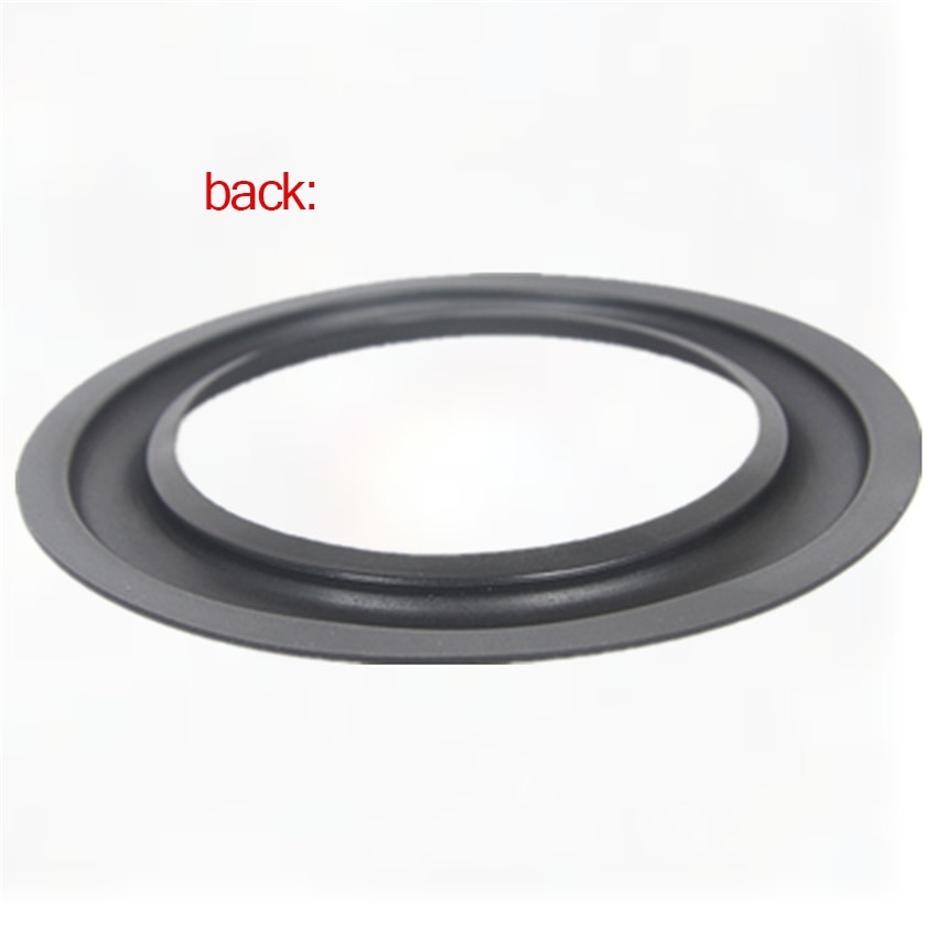 4 5 6.5 8 10 12 inch Zwart Speaker Rubber Surround Reparatie, algemene Vouwen Ring Rand DIY Speaker Subwoofer Accessoires