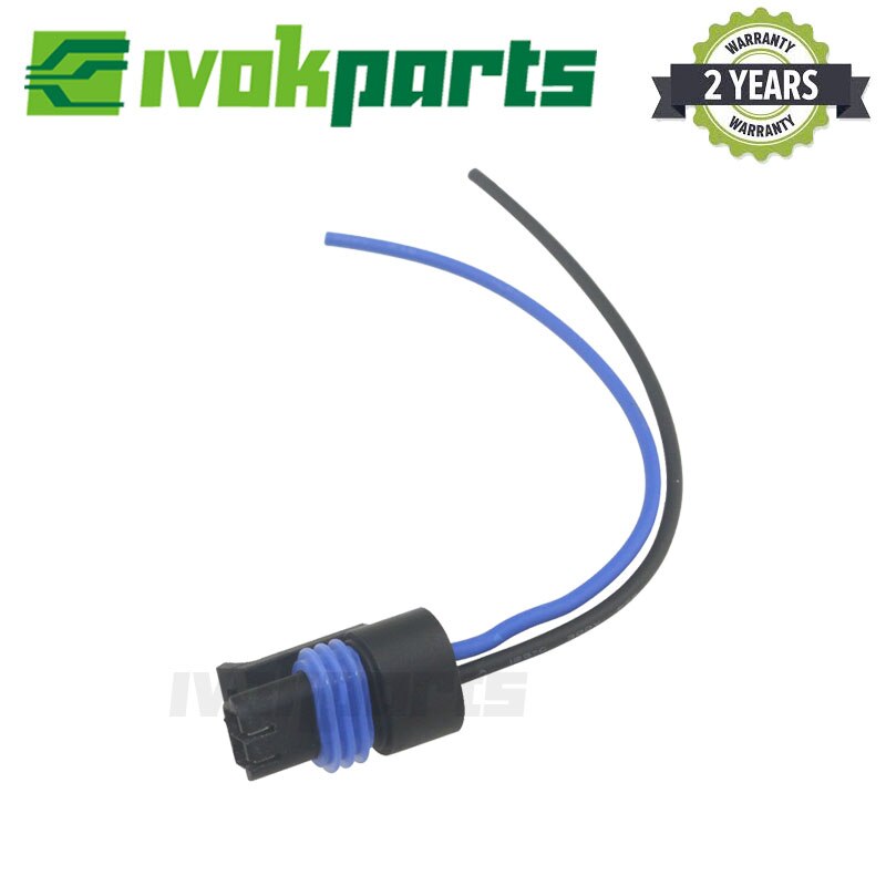 Ambient Outside Air Temperature Sensor W/ Electrical Harness 2Pin Connector Plug For Buick Cadillac Chevrolet Oldsmobile Pontiac