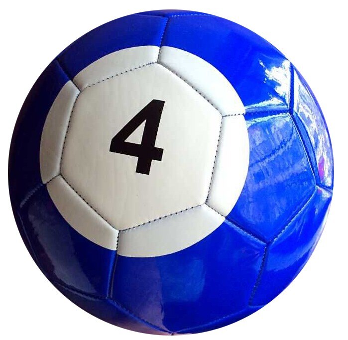 2# Gaint Snook Ball Snookball Snooker Billiards Soccer 8 Inch Game Huge Pool Football Include Air Pump Soccer Toy: No4