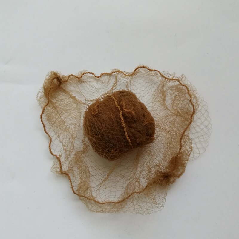 50pcs Hair Styling Hairnet Dancing Sporting Net Invisible Nylon Material Elastic Net