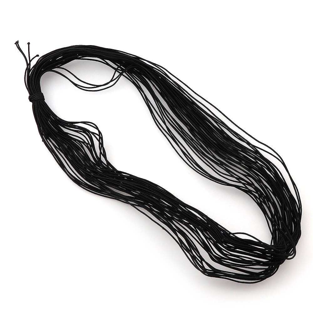 Corde élastique pour noyau élastique | 20 m/ensemble de 14 couleurs, 0.8mm ligne caoutchouc élastique, cordon de perles en Nylon, bracelet à bricoler, collier bijoux couture, accessoires de couture: DK1277-14