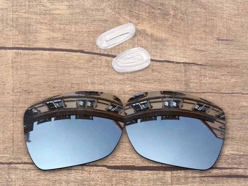 Vonxyz lentilles de rechange polarisées + choix de couleur | 20 +, choix de couleurs, tampons nasaux pour-cadre Oakley déviation OO4061: Chrome Mirror