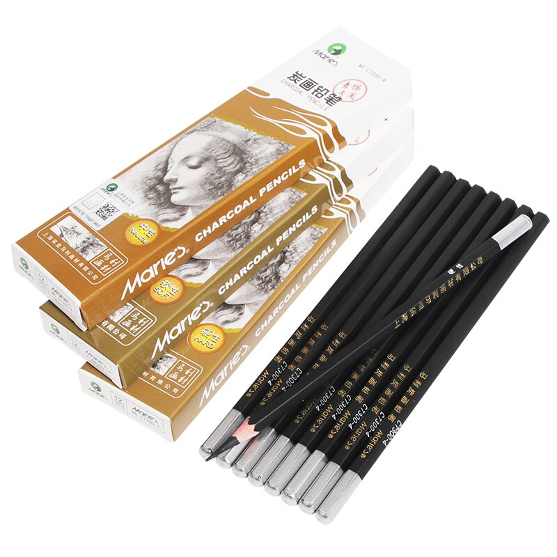 C7300 # Tekening Potlood Set Houten Professionele Kunst Levert Harde/Medium/Zachte Schets Houtskool Potloden Art Schilderen Briefpapier