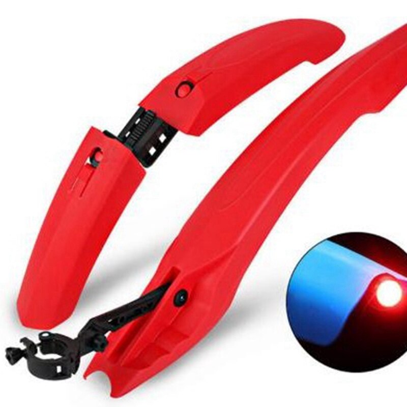 -Fiets Spatbord Quick Release Mountainbike Knipperende Fiets Met Achterlicht Led