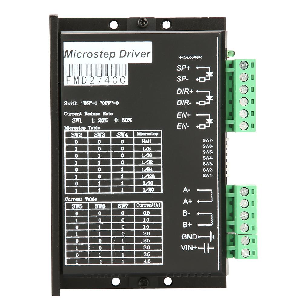 FMD2740C CNC 2 Phase Stepper Motor Driver 50VDC 4A 128 Microstep