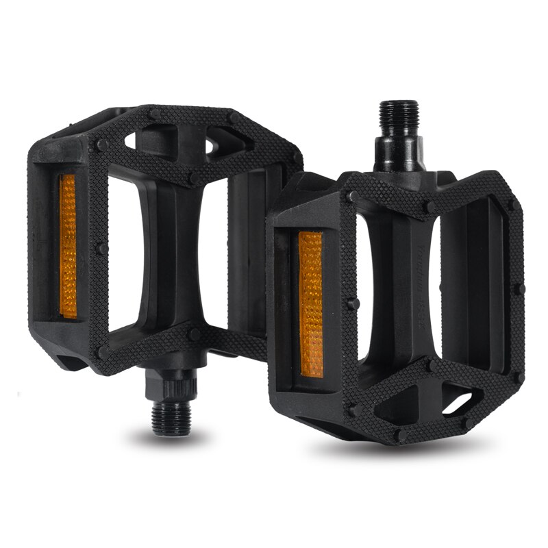 Cykelpedaler ultralätta platta plattformscykelpedaler för mountainbike 9/16 tum 1/2 tum cykling förseglade du lagerpedaler