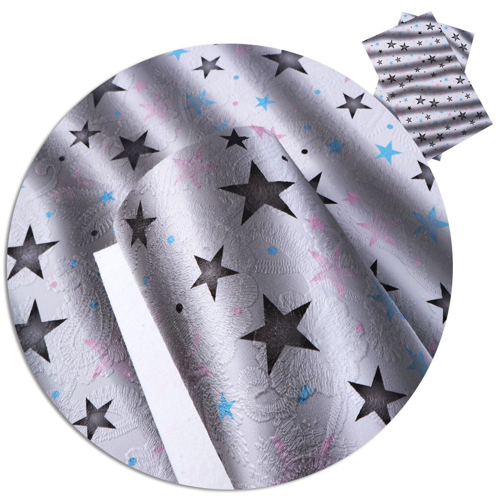 20*34cm Starfish Rainbow Patterns Printed Synthetic Leather,DIY Handmade Materials For DIY Earrings Crafts,1Yc4739: 1071358004