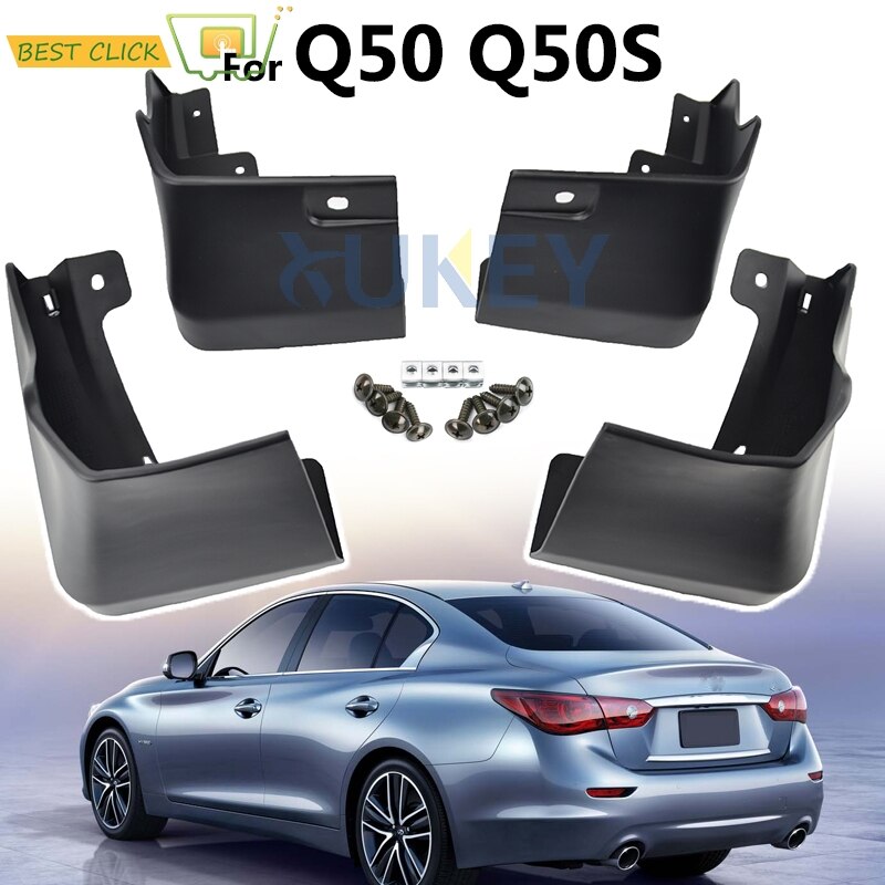 Garde-boue moulé pour Infiniti Q50 Q50S - garde-boue garde-boue garde-boue avant arrière