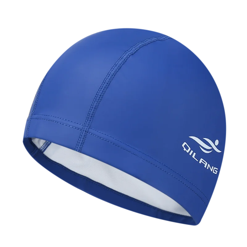 Siliconen badmutsen Badmuts Volwassen siliconen Waterdicht PU Unisex Effen kleur Zwembad Duikmuts Lang haar