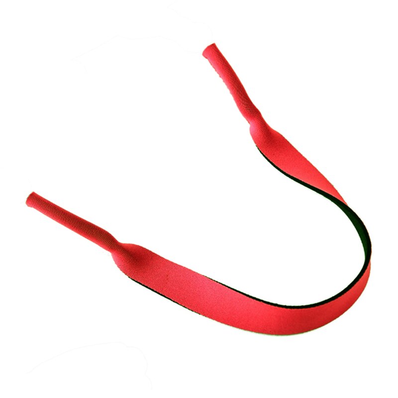Brillen Houder Band Premium Zachte Neopreen Bril Anti Slip Strap Stretchy Neck Cord Sport Zonnebril Retainer Voor Mannen Wome: Red