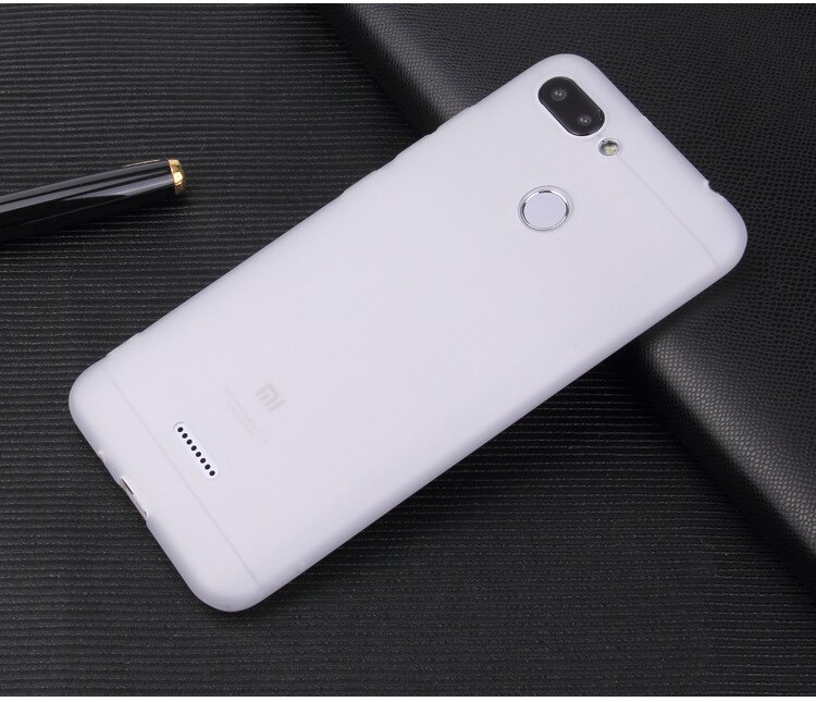 For Xiaomi Redmi 6 6A Case TPU Soft Silicon All inclusive Protector Back Cover Case For Xiaomi Redmi 6A Silicon Case: Redmi 6A / White