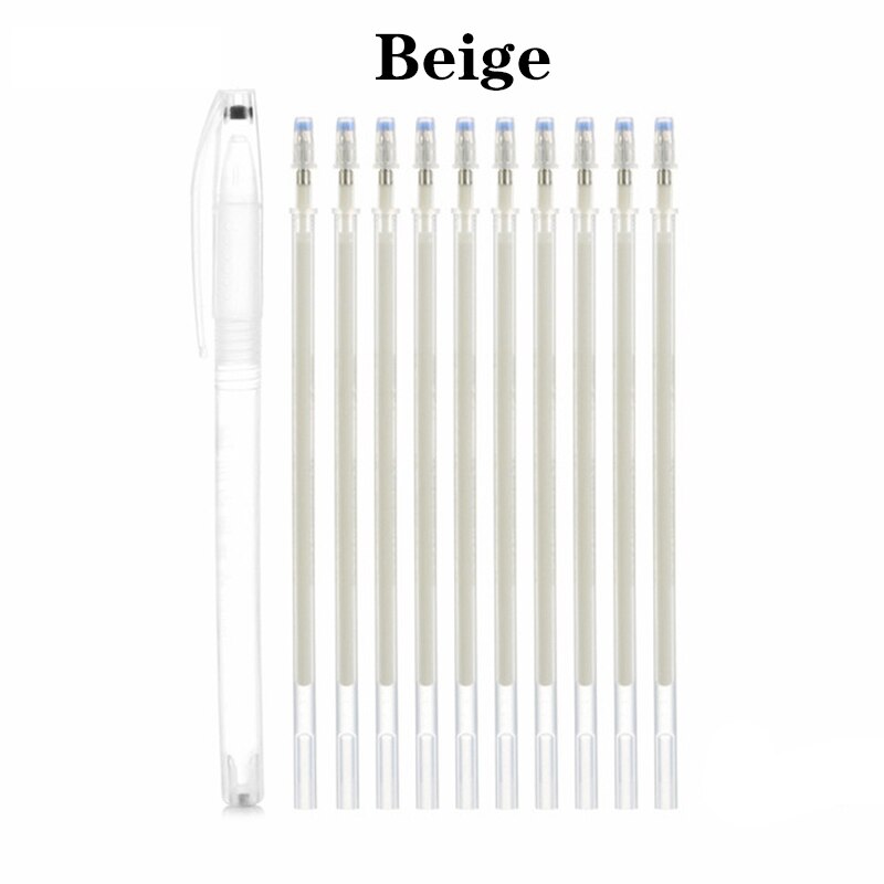 1Set Heat Wrap Fade Out Fabric Markers Pen High Temperature Disappearing Marker Pens DIY Sewing Drawing Lines Accessories: 2