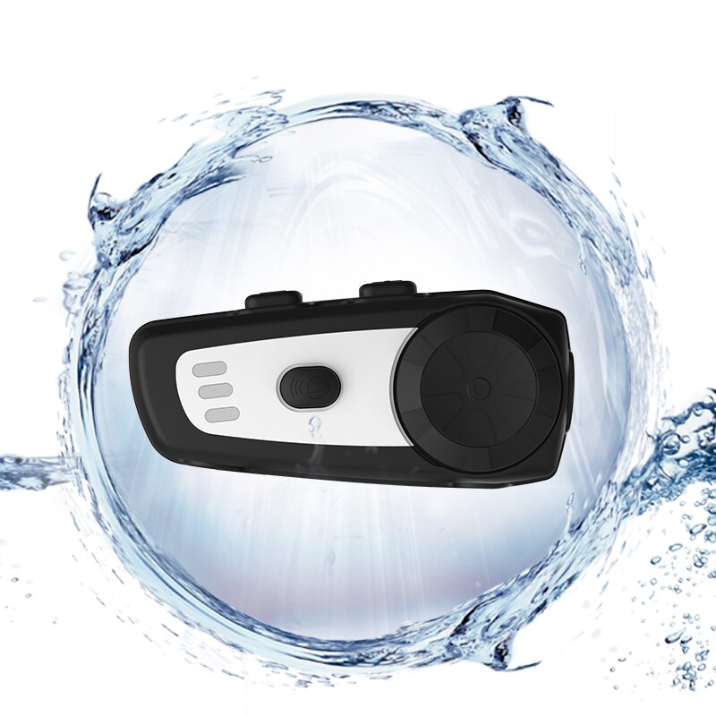 VR roboter Bluetooth Motorrad Gegensprechanlage Wasserdichte Drahtlose Freihändige Helm Headset Sprechanlage Für 2 Fahrer Intercomunicador