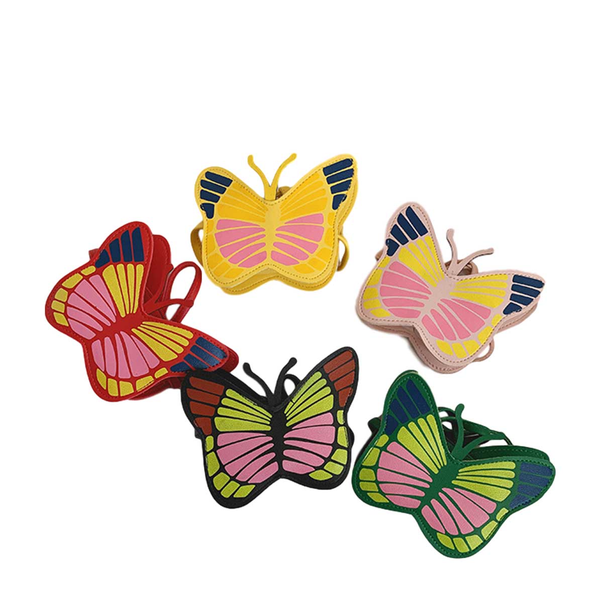 Nowy produkt motyl mały dziewczynka posłaniec torba Słodki motyl w kształcie mały posłaniec portfel moda torebka