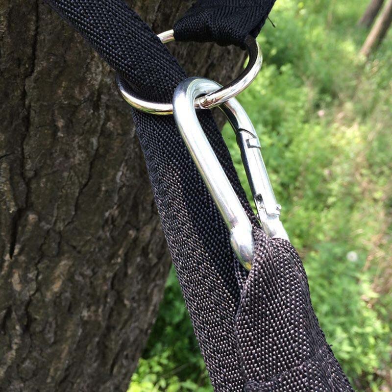 2Pcs 300cm Outdoor Tied Rope Portable Tree Hanging Adjustable Park Yoga Aerial Accessories Hammock Strap Camping Garden Hiking