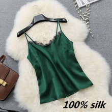 verde encaje camiseta camisetas tirantes tops crop top mujer verano blanco sexy ropa interior negro lencera corto lencero sin mangas chaleco sexys corpiño escote croptop seda de basicas camisa mujeres tubo basico porno